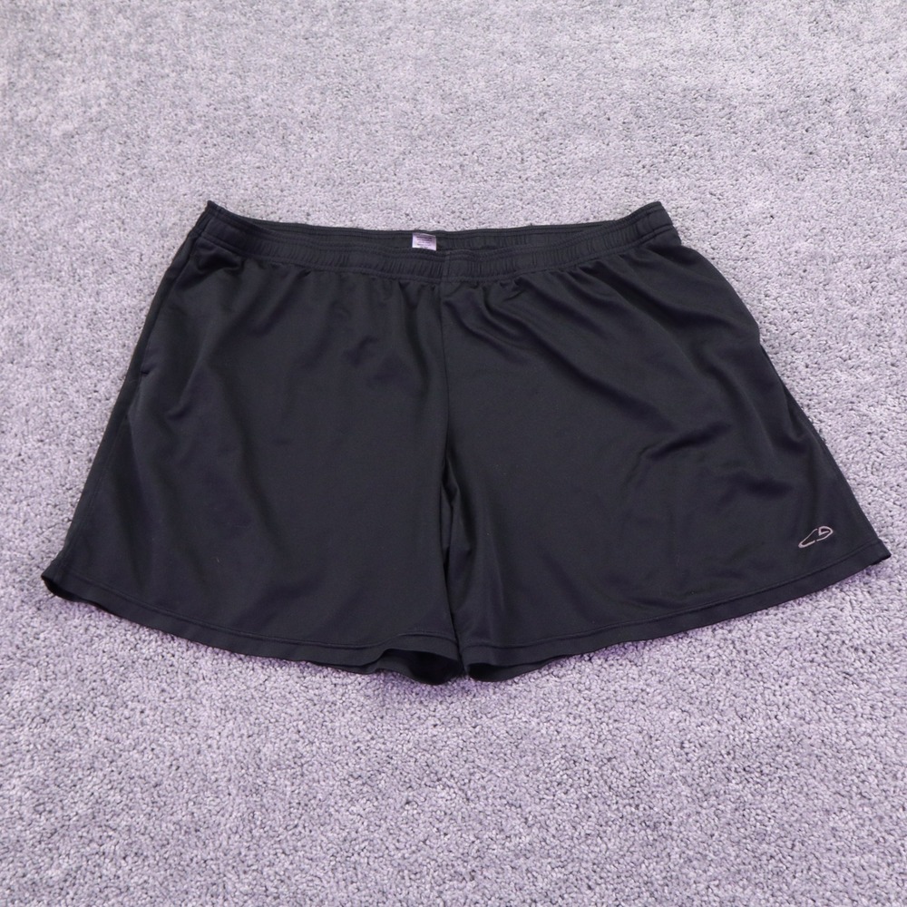Champion Athletic Shorts Mens Extra Extra Large Black Duo Dry Gym Run
